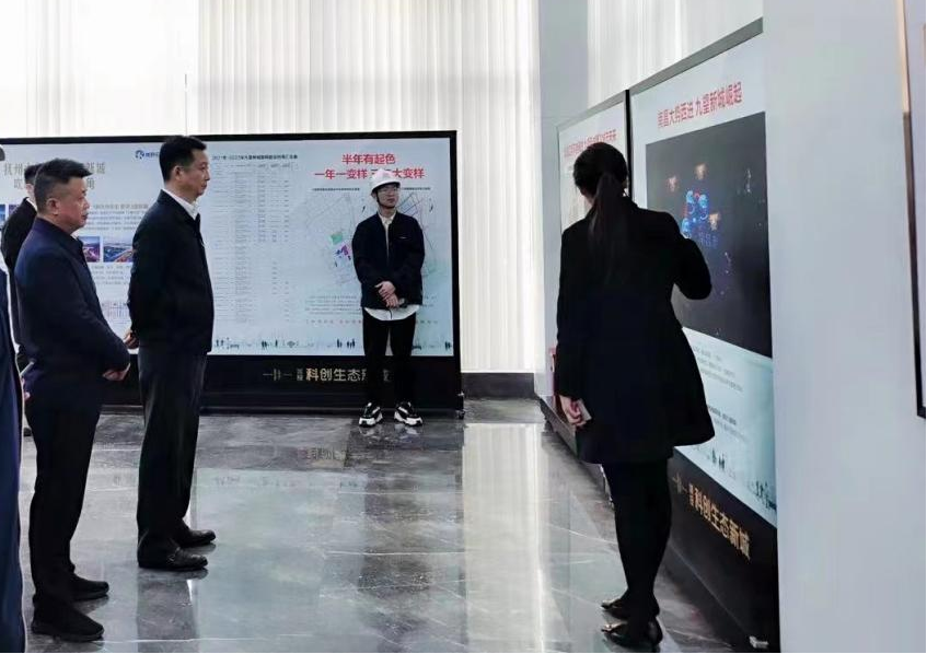南昌市委常委、副市長肖云一行調(diào)研城投科創(chuàng)生態(tài)新城項目